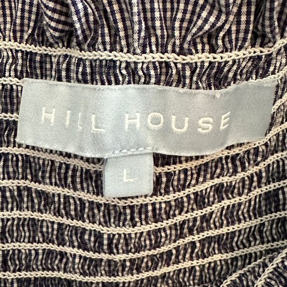 HILL HOUSE | Rare Navy Gingham Nesli Nap Dress | Women's Size Large - Picture 5 of 7